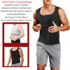 Men Shapewear Waist Trainer Fitness Sauna Vest Sweat Corset Tops Abdomen Slimming Body Shaper Trimmer Belt Sheath Workout Shirt