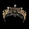 Charme violet cristal couronne de mariée diadèmes bandeaux magnifique strass diadème pour princesse reine accessoires de cheveux de mariage J0121