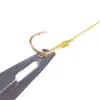 30ピースツール釣りプライヤーシザーブレイドラインルアーカッターフックリムーバータックルツール切削魚の使用トングスはさみ釣りペン3色