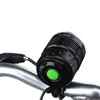4000 Lumens 3x XM-L T6 LED Headlight 3T6 Headlamp Bicycle Bike Light Waterproof Flashlight + 6400mah Battery Pack Free Shipping 408 Y2