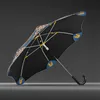 Cartoon Kids Anti UV Safe Children Umbrella Rain Ultralight Beach Sun Umbrellas Windproof 6 Ribs Fillet Edge Parasol