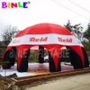 12m grote Igloo opblaasbare spintent, handelsshow custom print stof lucht luifel marquee gazebos tenten