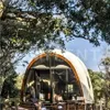 Sri Lanka Membrane Yapısı Otel Çadır Bahçe Seralar Dış Mekan Popülerlik Yumruk Kamp Yüksek kaliteli Çadırda Özelleştirilmiş Ürünler