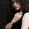 Kirykle Women Cuff Leather Bracelets Red Green Ribbon Bangles Simple Steel Lock Design Wide Charm Punk Female Jewelry9536827