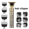 Chipper для стрижки волос Электрический триммер Беспроводная бритва 0 мм Мужчины Парикмахерская машина для резки