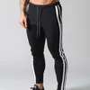 Novo estilo Mens Jogger Sweatpants Man Gyms Workout Fitness Calças Masculino Casual Calças de Trilha Skinny com M-2XL