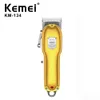 Kemei Kuaför Dükkanı Tıraş Makinesi Şarj Edilebilir Cuter Saç Düzeltici Clip Adam Ayarlanabilir Bıçak Jilet Saç Kesimi Makinesi Clipper KM-134 Trimmera58