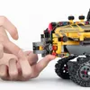 MOFUN DIY 2.4G Bâtiment Construction programmable App / Stick Control Interaction vocale Smart RC Robot Voiture - Machines d'excavation