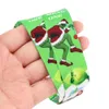 10pcs/lot J2615 Cartoon Green Hair Monster Stole Christmas Keychain Neck Strap for Keys ID Card Mobile Phone Lanyard