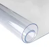 Transparant PVC tafelkleed transparant waterdicht d'water en keukenpatroon olie glas hoge kwaliteit zachte doek 1.0mm 2111103