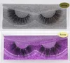 C￭lios de vison 3d coloridos c￭lios de vison de vison colorido gr￡tis personalizar lashes de vison c￭lios naturais grossos c￭lios falsos maquiagem de olhos falsos c￭lios