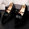 Suede Men 1969 Slippers Wedding Dress Business Shoes Tassel Moccasins Man Casual Flats Italian Leather Slip On Loafers EU Size 38-43 B66