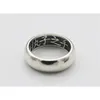 925 Sterling Para S Silver Vintage Zaokrąglone Ring Men and Women