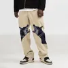 Herbst gedruckt lange gerade Pantalones Hosen Jogger lässig warme lose Hosen Mode Männer Tier Druck Hose