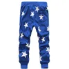 Hot Star Printing Spodnie Mężczyźni Wojskowy Kamuflaż Na Outdoors Spodnie Moda Marka Spodnie Harem Hip Hop X0723
