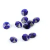 14mm 200pcs / lote escuro azul cor cristal octógono de cristal em 2 buracos para fios de casamento lustre peças de grânulos
