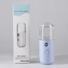 5 colores Mini Nano Mist Sprayer Limpiadores de vapor Cuerpo facial Nebulizador Vapor Hidratante Herramientas para el cuidado de la piel 30 ml Spray facial Instrumentos de belleza FHL399-WY1579