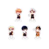 Anime Haikyuu Figures Desk Plate Models Acrylic Stand Model Toys Action Figures Desk Decor Ornaments G1019