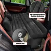 Other Interior Accessories Automotive Air Inflatable Mattress Car Travel Bed Camping Sofa Rear Seat Rest Cushion Sleeping Pad With Pump Univ