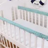 2 قطعة / المجموعة عادي اللون سرير الوفير سميكة الطفل السرير شريط واقية مكافحة الاصطدام حاجز الغلاف ل حماية الرضع قطاع 211025