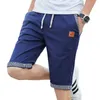 Vente été coton Shorts hommes décontracté lin cordon taille Bermuda hommes grande taille goutte 7938 210629