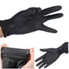 Glove 100pcs 3 Size Accories Nitrile Finger Protector Black Blue Disposable Tattoo Latex s