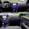 Per la vecchia Hyundai SantaFe 2006-2012 Adesivi per auto autoadesivi 3D 5D Vinile in fibra di carbonio e decalcomanie Accessori per lo styling