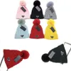 Hochwertige Wintermützen, Mützen, Hüte für Damen und Herren, Outdoor-Mütze mit echten Waschbärfell-Pompoms, warme Mädchen-Kappe, Snapback-Frau, Pompon-Schädel-Mütze