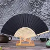 Chinese Fold Fans Bamboo Handheld Folds Fan Summer Ancient Costume Paper Fanning Home Desktop Decoration Sundries Customized Logo BH6200 TYJ