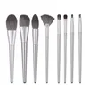 hög kvalitet o.two.o 8pcs professionell makeup borste kit skönhet verktyg kosmetisk pulver skugga foundation mjuka borstar 50sets / lot dhl