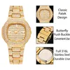 Bussiness Quartz Beroemde Merk Diamond Rvs Timepiece Zilver Rose Gold Clock Color Designer Watch