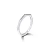 Wedding Rings 100% 925 Sterling Silver Sieraden Meerlijk ring voor vrouwenfeest