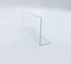 200 / 300mm Förvaringshållare Racks Plastic L Formvaror Divider Fixture Shelf Merchandise Guard Strip Accessories Supermarket Display