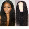 Ishow 55 Transparent Lace Closure Wig Loose Deep Curly Body Water Straight Brazilian Human Hair Wigs Lace Wig Peruvian Hair6807557