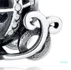 Retro Carriage Alloy Charm Bead Moda Mujer Joyería Impresionante Diseño Estilo europeo para DIY Pulsera Collar 42 W2