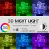 3D Akrilik LED Gece Işık Anime Dekor Maymun D Luffy Şekil Neon Işareti Çocuklar Için Yatak Odası Serin Manga Gadget Çocuk Masa Lambası C0305