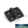 10PCS Black Plastic Door Bearing Butt Hinges Cabinet Drawer Jewellery Box Hinge