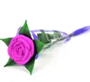 Saint Valentin LED Rose Fleurs Coloré Lumineux Faux Fleurs Maison De Mariage Décoration Light Up Rose Fleur Cadeaux Pour La Fête Des Mères