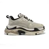 triple s chaussures de sport designer hommes femmes baskets à plateforme Noir Blanc Beige Gris Foncé Orange Vert Kaki Bleu Ciel Bred Argent baskets pour hommes Jogging Marche