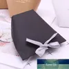 Gift Wrap 25Pcs Black Or White With Bow Ribbon Paper Candy Cake Bag Wedding Favor Party Decor Small U90A1 Factory price expert design Quality Latest Style Original