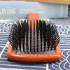 Baby Adults Hair Brush Comb Natural Beech Wooden Handle Scalp Massage Comb Anti-static Salon Hairdressing Curly Hair Combs