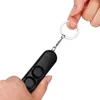 Personliga larm Dubbel Horn Säker Stabil Mini Portable Keychain Larm Säker Panik Anti Rape Attack Självförsvar DHL Gratis frakt