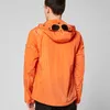 3 Färg män CP Sweatshirt Jacket Dual Lens dragkedja Cardigan Lång ärm Två glasögon