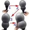 Nxy dildo's expansiediameter 13cm opblaasbare super anus kont enorme mannelijke vaginale anale massage prostaat expander1210