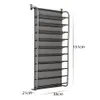 36 Pair Up Door Hanging Shoe Rack 10 Tier s Organizer Wall Mounted Shelf For Home Dormitory shoes Y200527