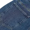 Autumn Loose Tapered 100% Cotton Ankle-Length Jeans Men Casual Plus Size Streetwear Denim Trousers 211108