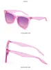 New Cat Sunglasses Women Luxury Designer Frame Transparent Gradient Sun Glasses Female Oculos De Sol Feminino 10pcs 9 colors