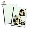 Sublimation Journal A5 PU-Leather Cover Soft Surface Notebook Heat transfer Printing Blank consumables DIY Gifts in Bulk Wholesale AAA