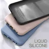Liquid Silicone Cases For SamSung Galaxy S21 Plus S20 FE S10 S 21 Ultra Note 20 10 Lite A21S A51 A71 A31 M31 Original Soft Cover6524089