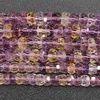 Natuurlijke Ametrines Facet Rondelle Heishi Spacer DIY los voor sieraden Making Beads Accessoires 15 '' Women Gift